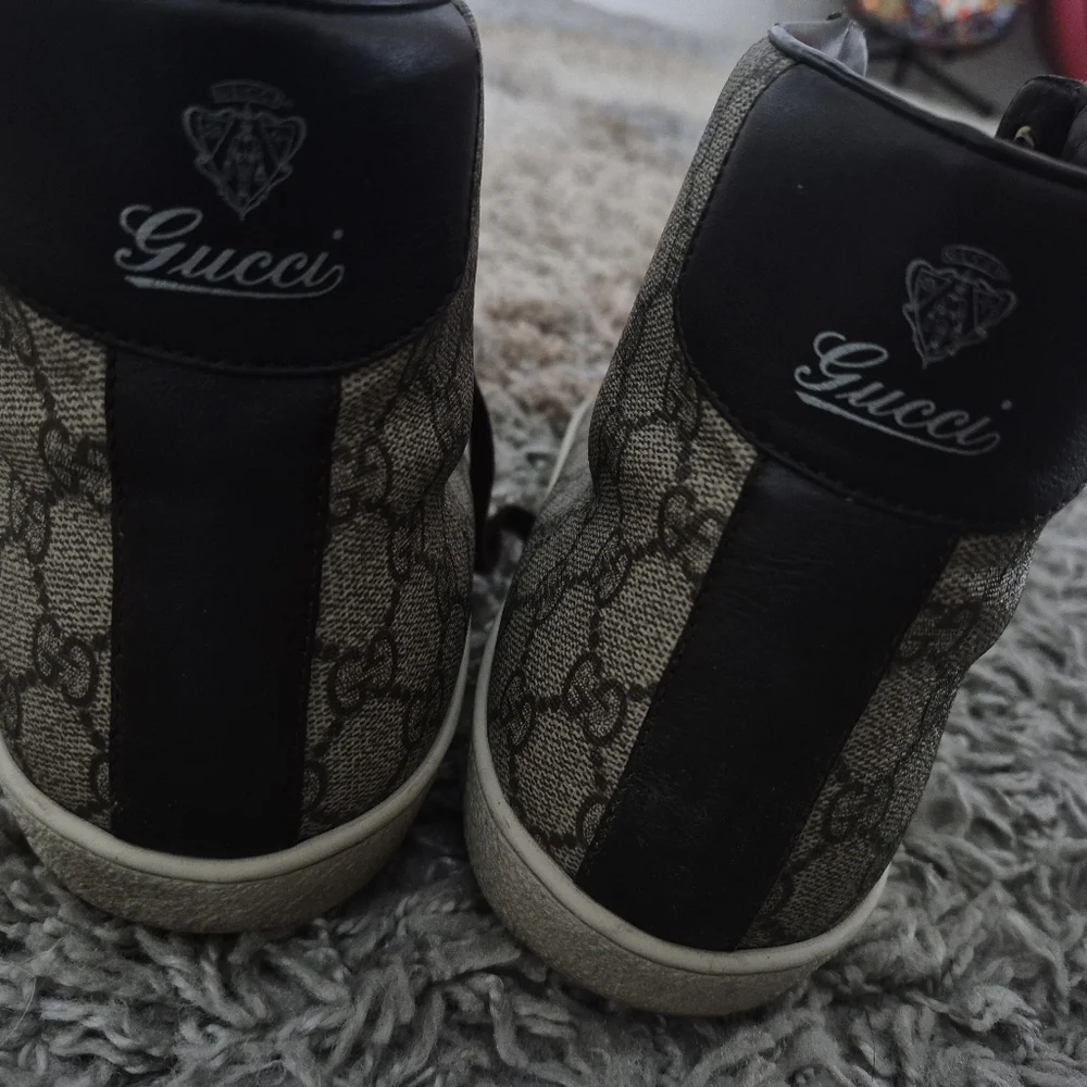 Gucci Mens High-Tops Sz 14 - Picture 3 of 9